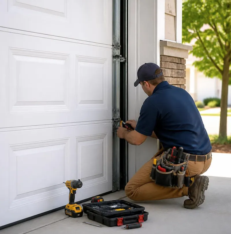 Off Track Door Repair in Babson Park